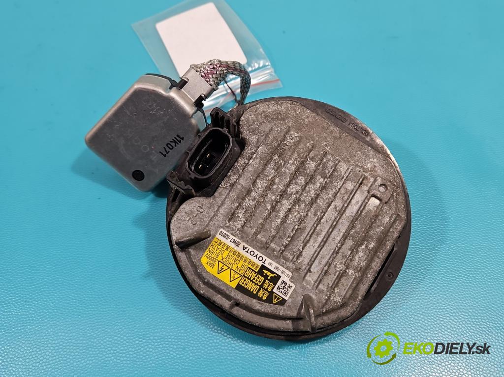 Toyota Avensis III T27 2009-2018 2.0 16V 152KM automatic 112 kW 1987 cm3 5- střídač: xenon 85967-02010 (Riadiace jednotky xenónu)