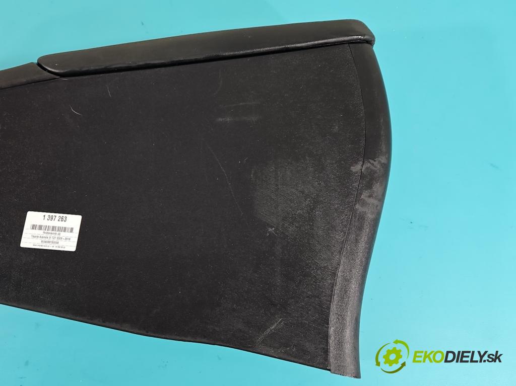 Toyota Avensis III T27 2009-2018 2.0 16V 152KM automatic 112 kW 1987 cm3 5- operadlo 58911-05090 (Lakťové opierky)