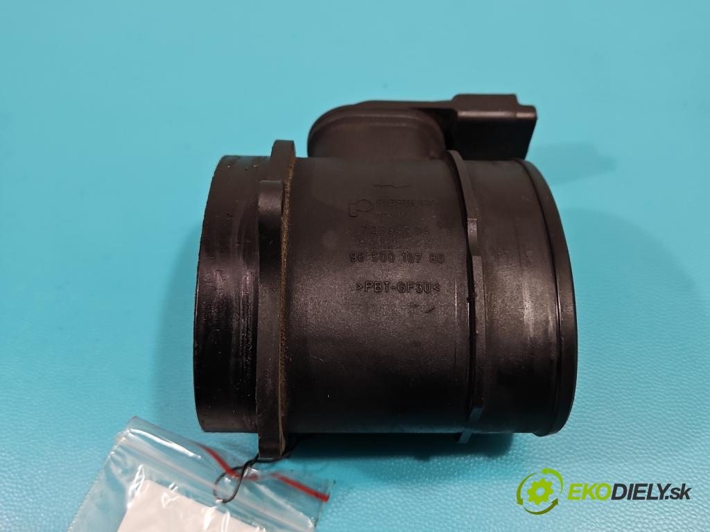 Citroen Xsara Picasso 1.6 hdi 90 HP manual 66,2 kW 1560 cm3 5- průtokoměr: 9650010780 (Váhy vzduchu)