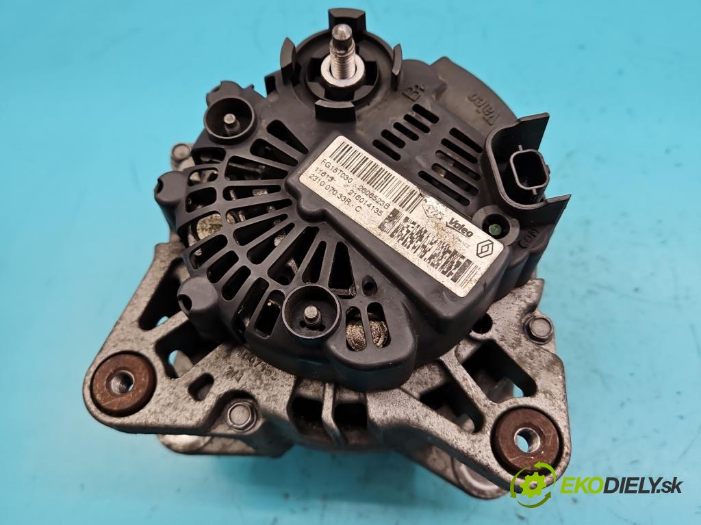 Renault Scenic III 2009-2016 1.6 dci 131 HP manual 96 kW 1598 cm3 5- Alternator 2606523B (Alternátory)