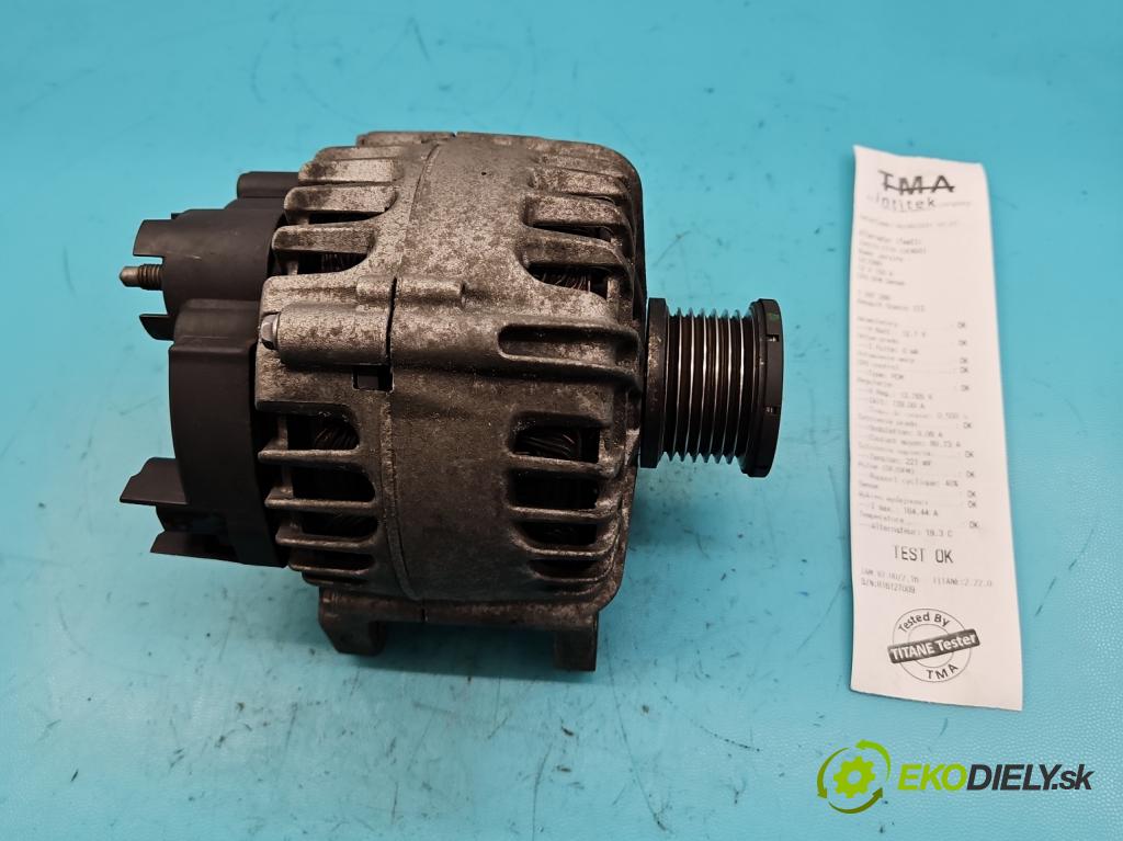 Renault Scenic III 2009-2016 1.6 dci 131 HP manual 96 kW 1598 cm3 5- Alternator 2606523B (Alternátory)