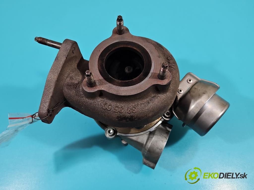 Renault Scenic III 2009-2016 1.6 dci 131 hp manual 96 kW 1598 cm3 5- Turbodmychadlo 54389700001 (Turbodúchadla (kompletní))