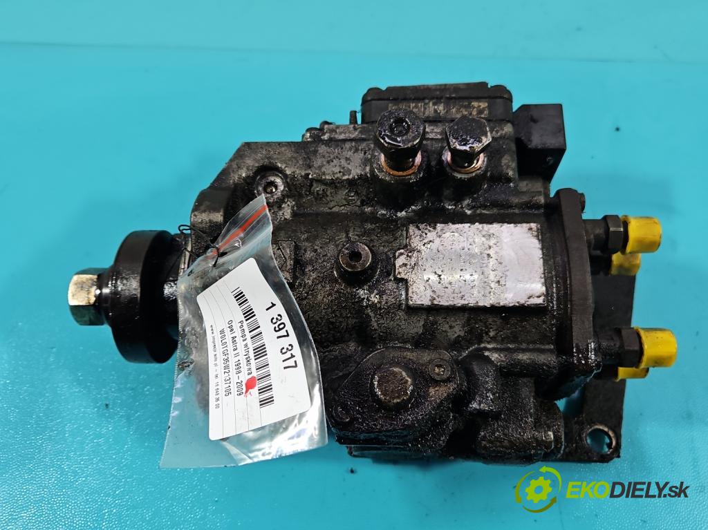 Opel Astra II 1998-2009 2.0 dtl 82 HP manual 60 kW 1994 cm3 5- čerpadlo vstrekovacia 0470504003 (Vstrekovacie čerpadlá)
