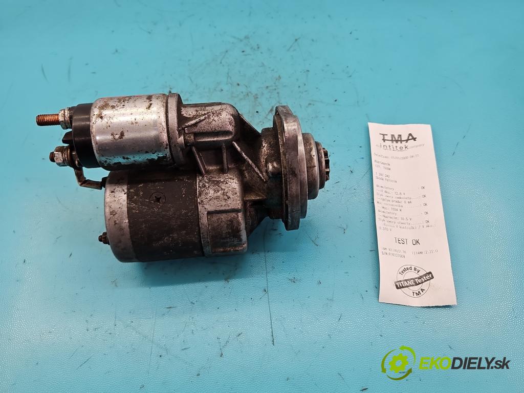 Skoda Felicia 1.6 mpi 75 HP manual 55 kW 1598 cm3 5- štartér 443115141310 (Štartéry)