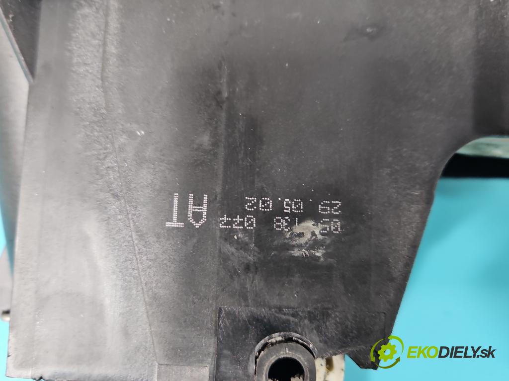 Opel Astra II 1998-2009 2.0 dtl 82 HP manual 60 kW 1995 cm3 5- Páka: Změny: stupeň,rýchlosť 09138077AT (Rýchlostné páky / kulisy)