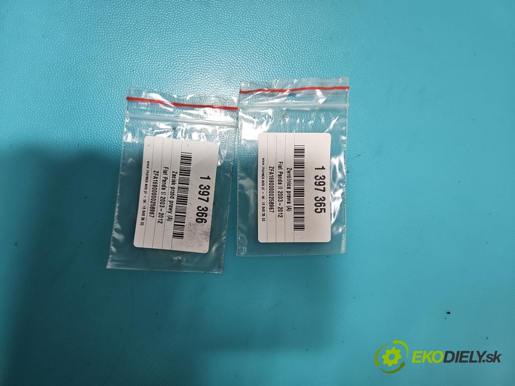 Fiat Panda II 2003-2012 1.1 54 HP manual 40 kW 1108 cm3 5- náboj pravé  (Náboje)