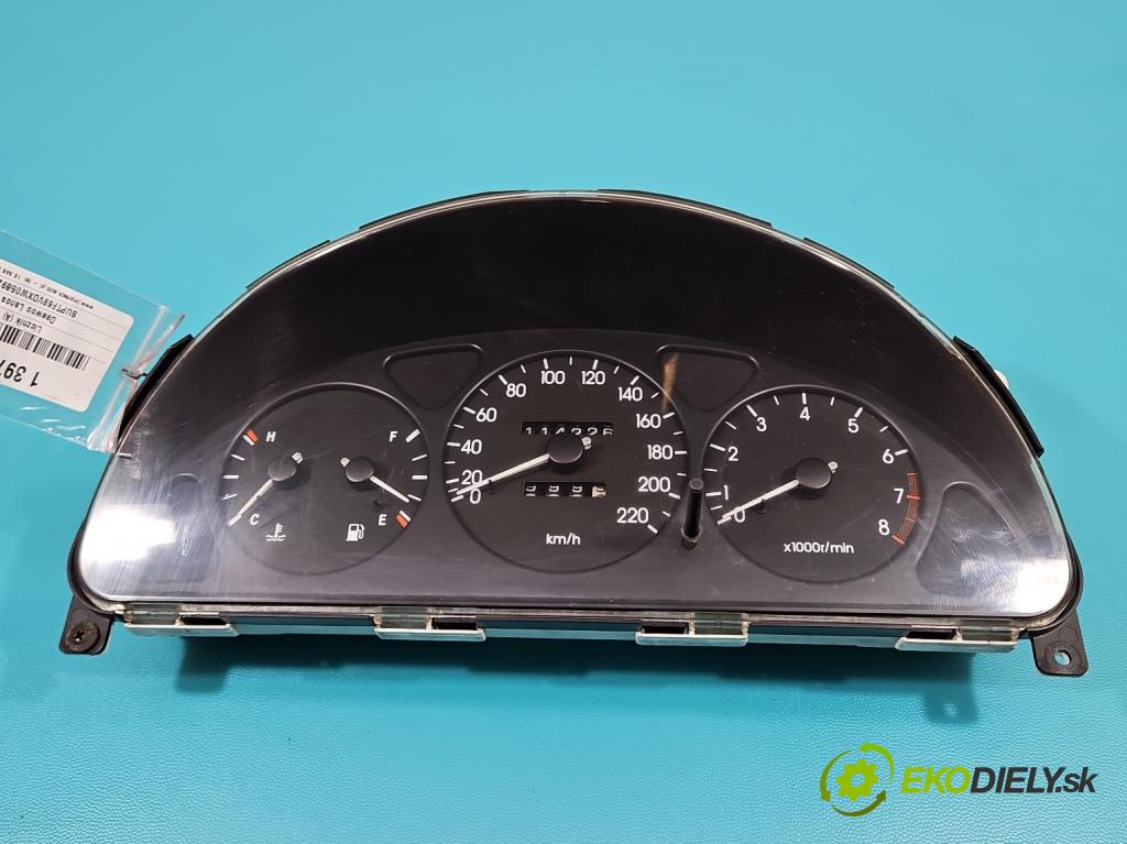 Daewoo Lanos 1.5 16V 99 HP manual 73 kW 1498 cm3 4- prístrojovka/ budíky 96281672 (Prístrojové dosky, displeje)