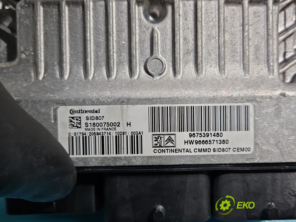 Peugeot 3008 I 2009-2016 1.6 hdi 111KM manual 82 kW 1560 cm3 5- riadiaca jednotka motora 9675391480