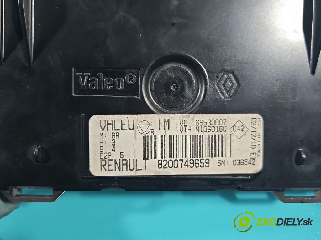 Renault Thalia II 2008-2013 1,2.0 16V 75 HP manual 55 kW 1149 cm3 4- panel kúrenia 8200749659