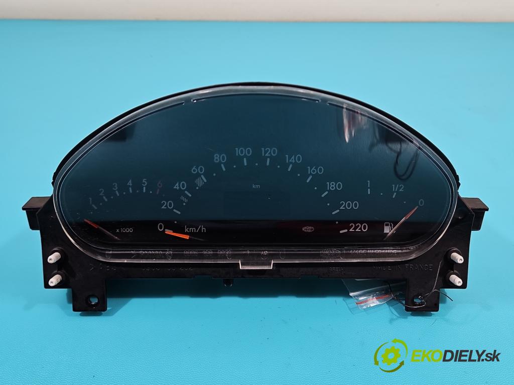 Mercedes A W168 1997-2004 1.6 102 HP manual 75 kW 1598 cm3 5- prístrojovka/ budíky A1685404811 (Prístrojové dosky, displeje)
