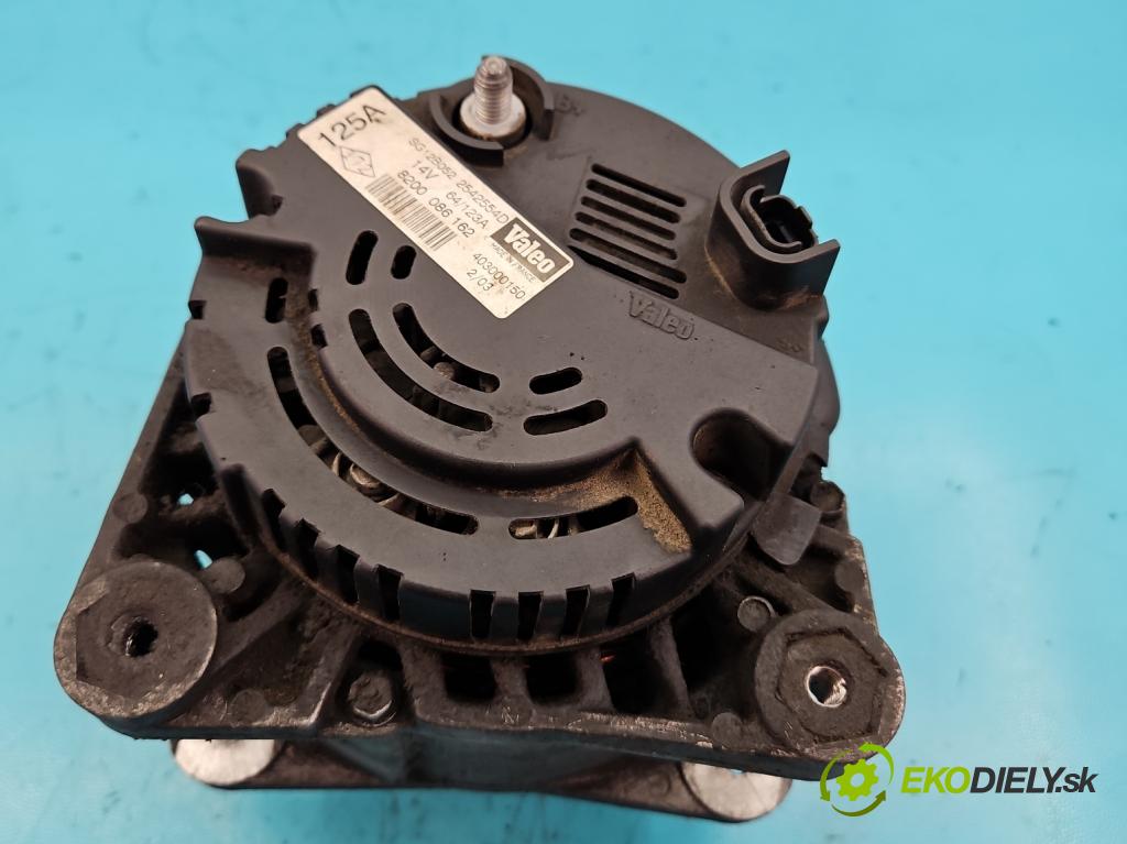 Nissan Primera P12 2001-2007 1.9 dci 120 HP manual 88 kW 1870 cm3 4- Alternator 8200086162 (Alternátory)