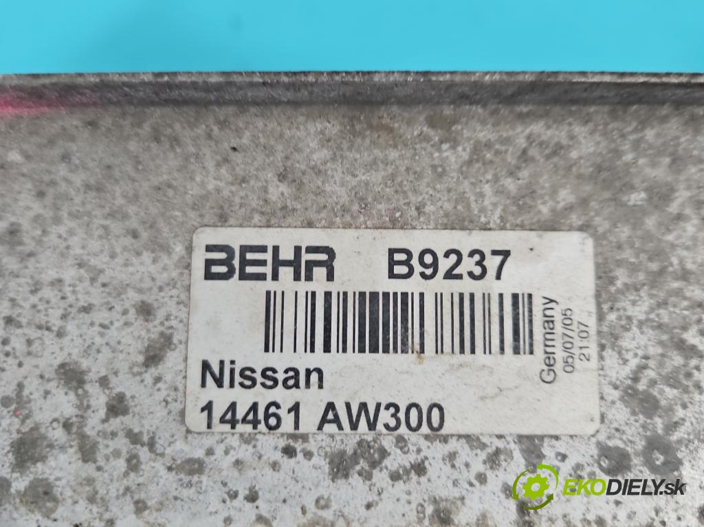 Nissan Primera P12 2001-2007 1.9 dci 120 hp manual 88 kW 1870 cm3 4- Intercooler 14461-AW300 (Chladiče nasávaného vzduchu (intercoolery))