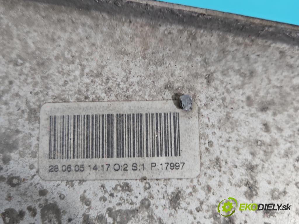 Nissan Primera P12 2001-2007 1.9 dci 120 hp manual 88 kW 1870 cm3 4- Intercooler 14461-AW300 (Chladiče nasávaného vzduchu (intercoolery))