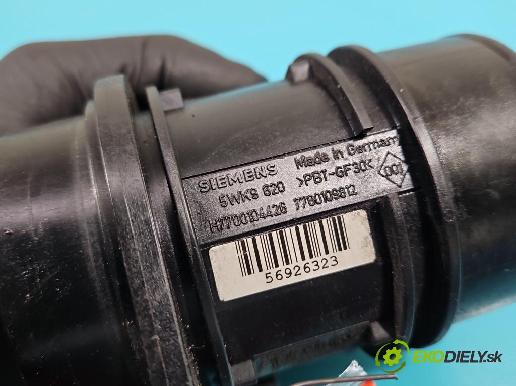 Nissan Primera P12 2001-2007 1.9 dci 120 HP manual 88 kW 1870 cm3 4- průtokoměr: 5WK9620 (Váhy vzduchu)