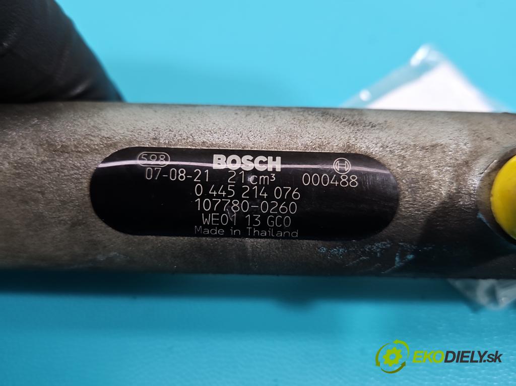 Ford Ranger IV 1998-2011 2.5 tdci 143 HP manual 105 kW 2500 cm3 5- lišta vstrekovacia 0445214076 (Vstrekovacie lišty)