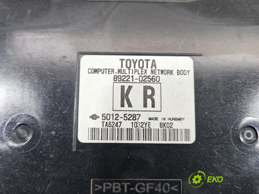 Toyota Corolla E16/E18  2013-2019 1.6 16V 132  HP manual 97 kW 1598 cm3 4- riadiaca jednotka motora 89666-02860