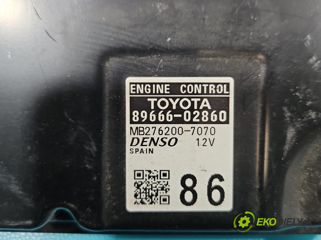 Toyota Corolla E16/E18  2013-2019 1.6 16V 132  HP manual 97 kW 1598 cm3 4- riadiaca jednotka motora 89666-02860