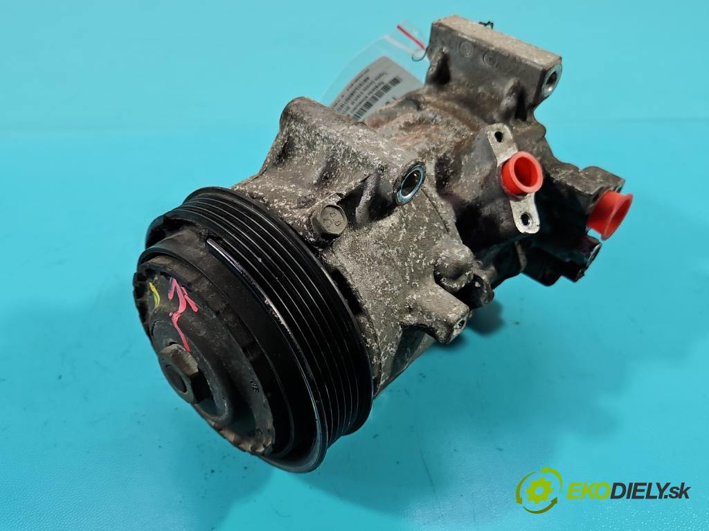 Toyota Corolla E16/E18  2013-2019 1.6 16V 132 hp manual 97 kW 1598 cm3 4- Kompresor: klíma 447280-6574 (Kompresory)