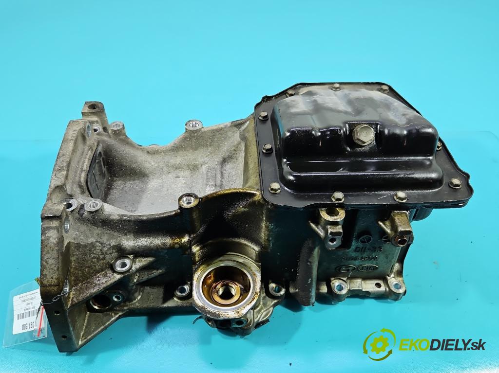 Kia Venga 1.4 16V 90 HP manual 66,2 kW 1396 cm3 5- vaňa olejová 21135-2B020 (Olejové vane)