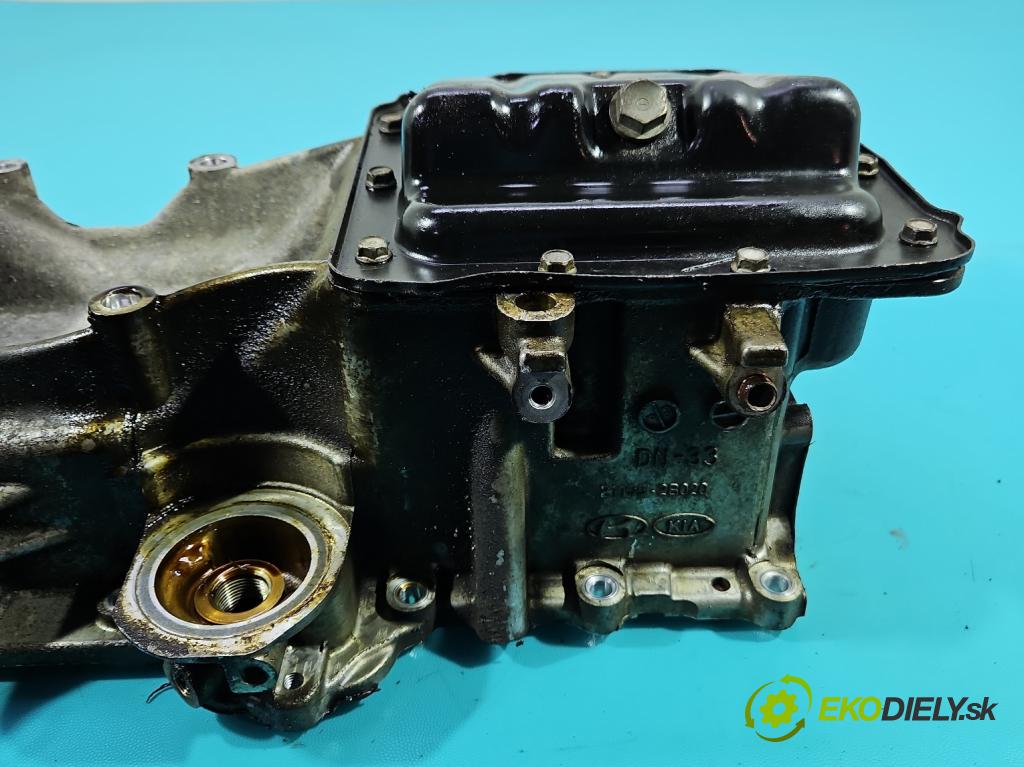 Kia Venga 1.4 16V 90 HP manual 66,2 kW 1396 cm3 5- vaňa olejová 21135-2B020 (Olejové vane)