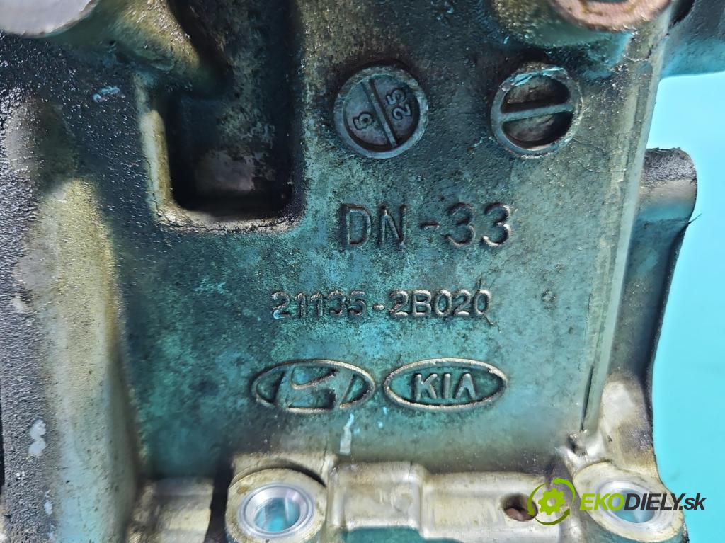 Kia Venga 1.4 16V 90 HP manual 66,2 kW 1396 cm3 5- vaňa olejová 21135-2B020 (Olejové vane)
