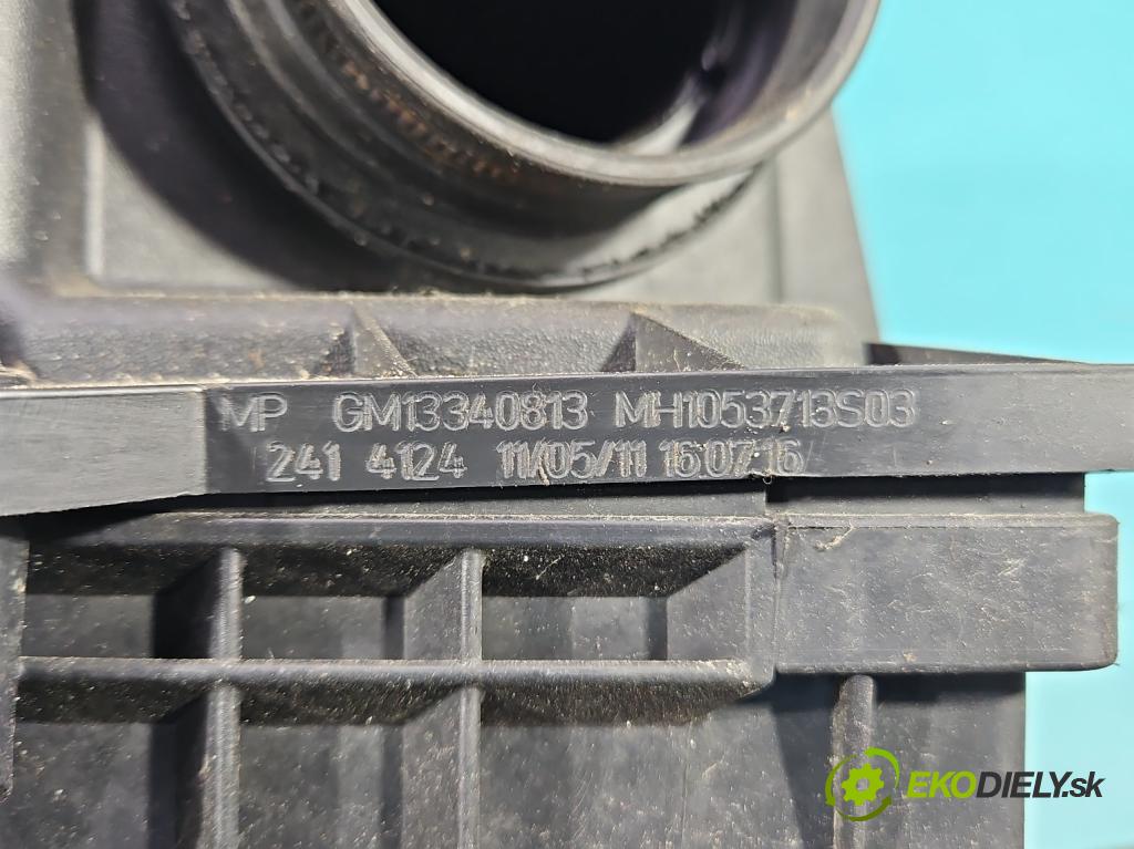 Opel Meriva B 2010-2017 1.4 T 140 HP manual 103 kW 1364 cm3 5- obal filtra vzduchu 13340813 (Obaly filtrov vzduchu)