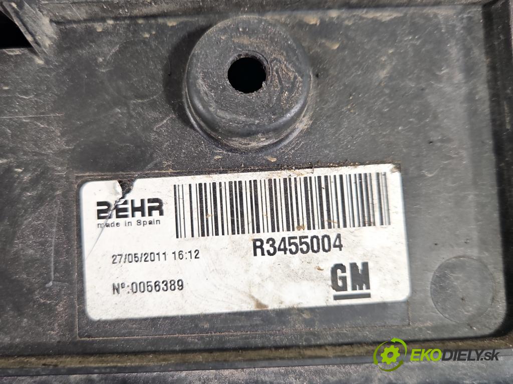 Opel Meriva B 2010-2017 1.4 T 140 HP manual 103 kW 1364 cm3 5- Ventilátor chladiča T5397001