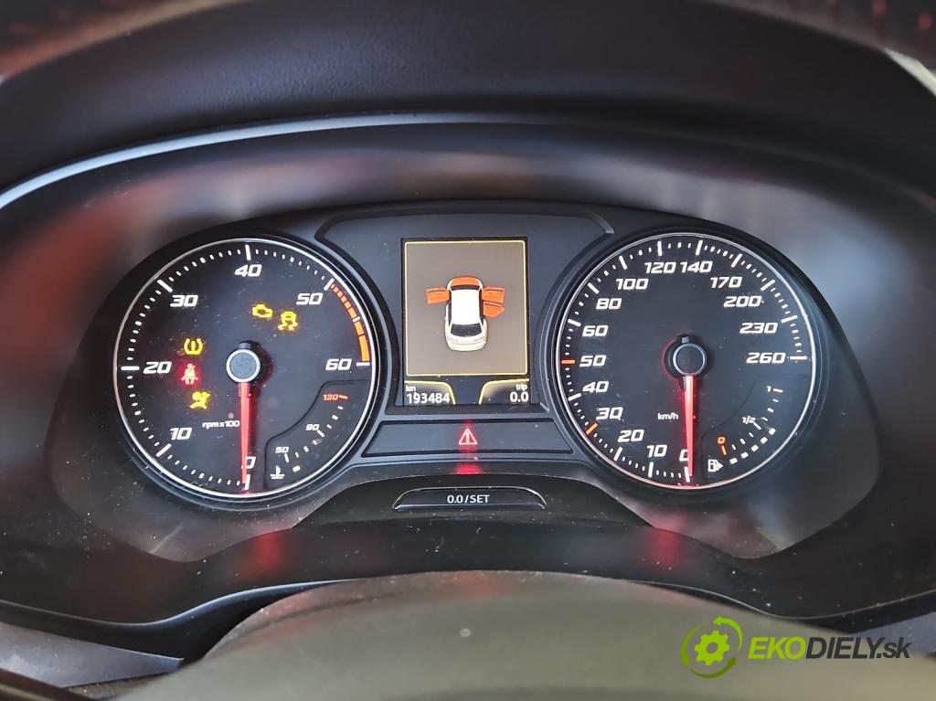 Seat Leon III 2012-2020 2.0 tdi 150 HP manual 110 kW 1968 cm3 5- prístrojovka/ budíky 5F0920872A (Prístrojové dosky, displeje)
