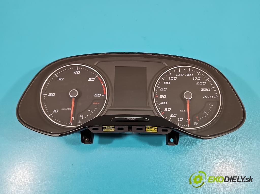 Seat Leon III 2012-2020 2.0 tdi 150 HP manual 110 kW 1968 cm3 5- prístrojovka/ budíky 5F0920872A (Prístrojové dosky, displeje)