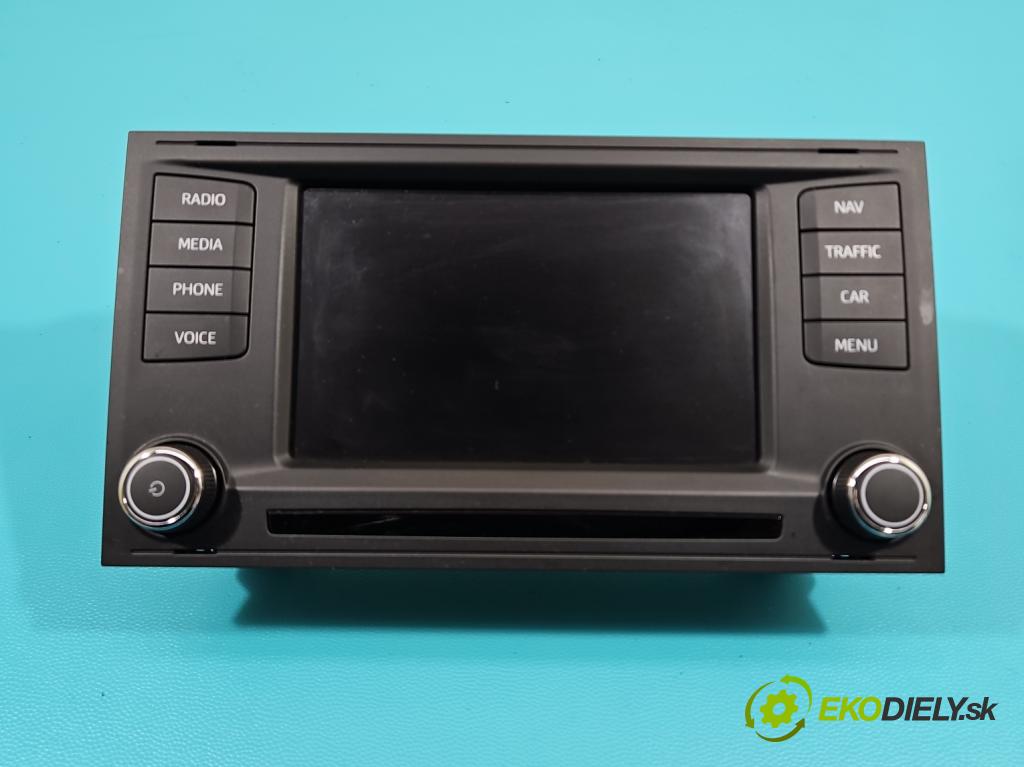 Seat Leon III 2012-2020 2.0 tdi 150 HP manual 110 kW 1968 cm3 5- Radio originál 5F0919603A