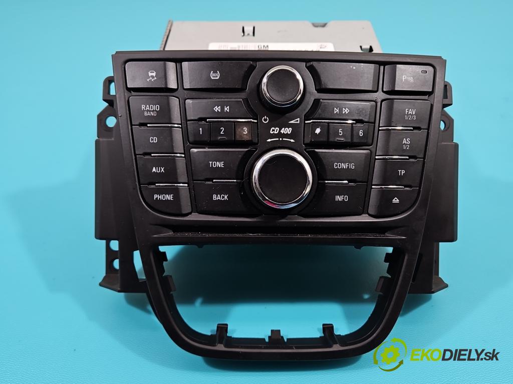 Opel Meriva B 2010-2017 1.4 T 140 HP manual 103 kW 1364 cm3 5- Radio originál V