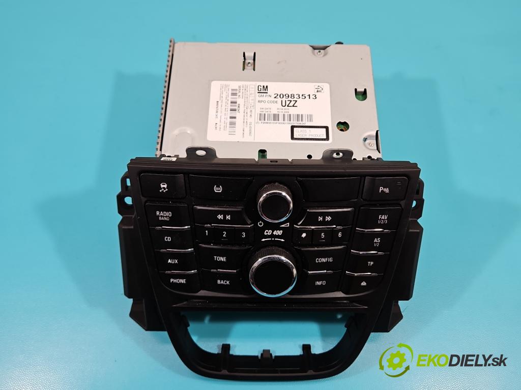 Opel Meriva B 2010-2017 1.4 T 140 HP manual 103 kW 1364 cm3 5- Radio originál V