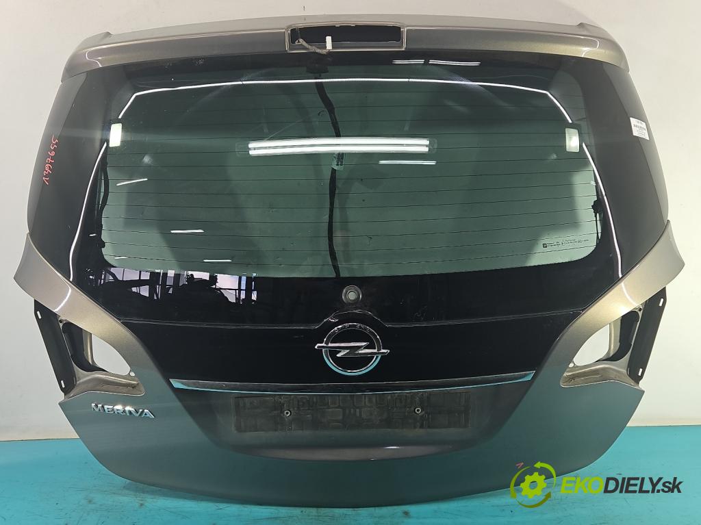 Opel Meriva B 2010-2017 1.4 T 140 hp manual 103 kW 1364 cm3 5- zadní kufrové dveře  (Zadní kapoty)
