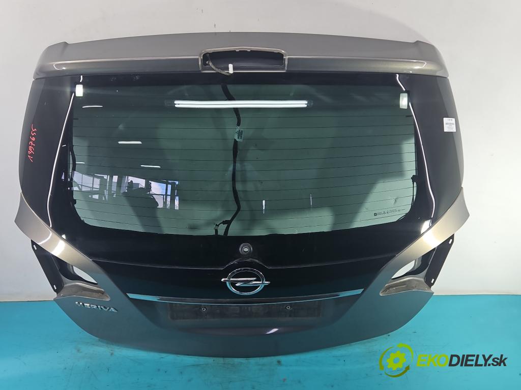 Opel Meriva B 2010-2017 1.4 T 140 hp manual 103 kW 1364 cm3 5- zadní kufrové dveře  (Zadní kapoty)