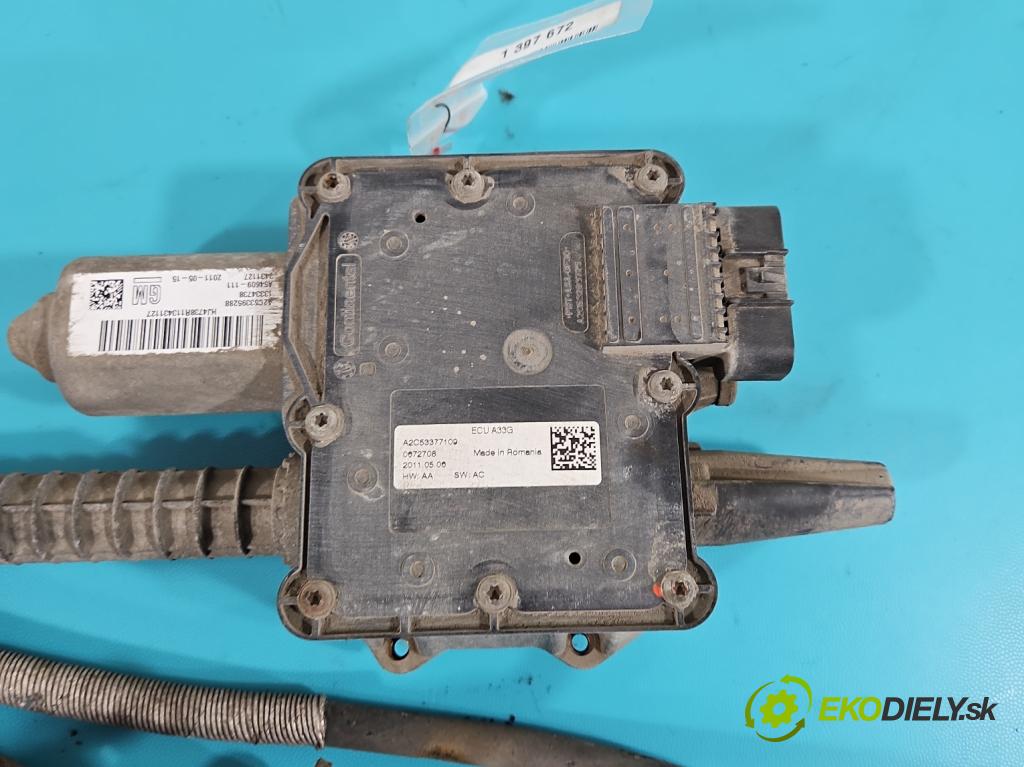 Opel Meriva B 2010-2017 1.4 T 140 HP manual 103 kW 1364 cm3 5- Brzda manuál: elektrický: A2C53377109 (Ručné brzdy)