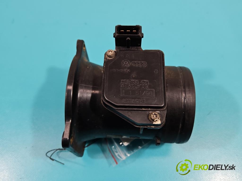 Audi A3 8L 1996-2003 1.6 SR 101 HP manual 74 kW 1595 cm3 3- průtokoměr: 058133471 (Váhy vzduchu)