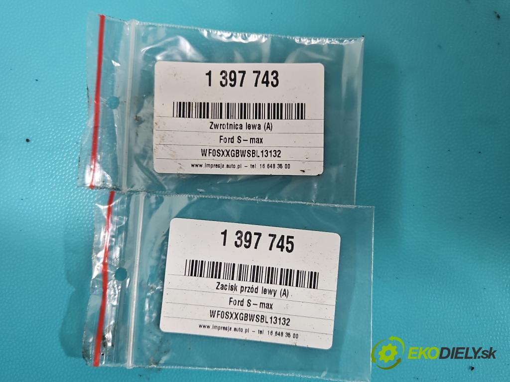 Ford S-max 2.0 tdci 140 HP manual 103 kW 1997 cm3 5- náboj ľavé  (Náboje)