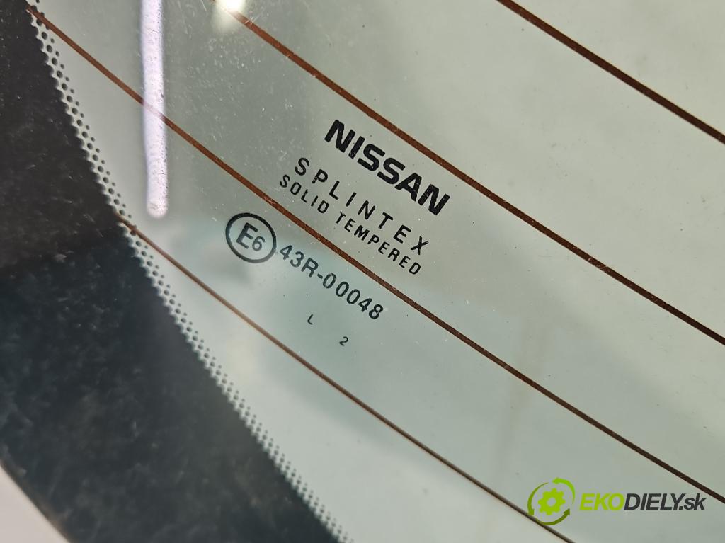 Nissan Primera P12 2001-2007 1.9 dci 120 hp manual 88 kW 1870 cm3 4- sklo zadní  (Okna zadní)