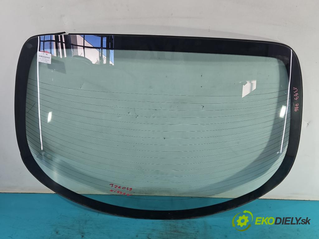 Nissan Primera P12 2001-2007 1.9 dci 120 hp manual 88 kW 1870 cm3 4- sklo zadní  (Okna zadní)