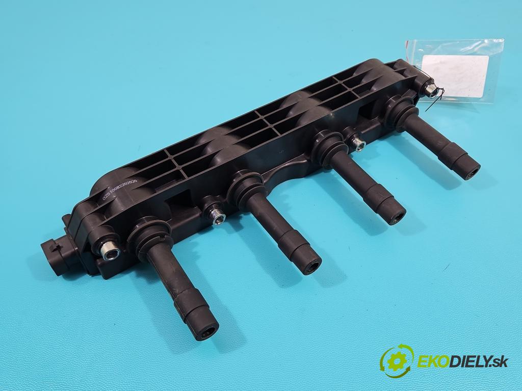 Opel Meriva A 2002-2010 1.6 16V 101 HP manual 74 kW 1598 cm3 5- cievka zapaľovacia  (Zapaľovacie cievky, moduly)