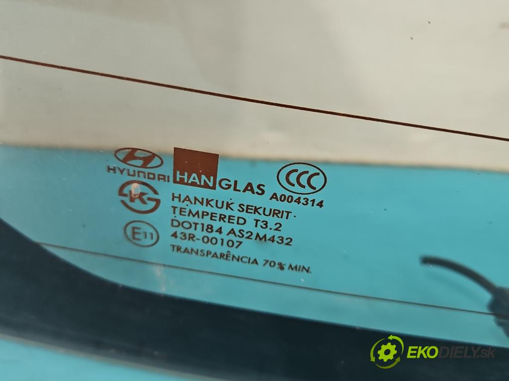 Hyundai Getz 1.1 12V 67KM manual 49 kW 1086 cm3 5- sklo zadní  (Okna zadní)