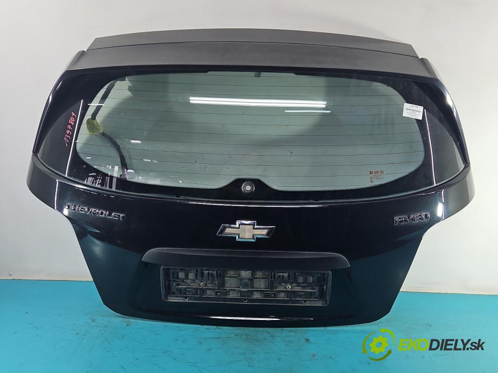 Chevrolet Aveo T300 2011-2014 1.2 16V 69KM manual 51 kW 1229 cm3 5- zadní kufrové dveře  (Zadní kapoty)