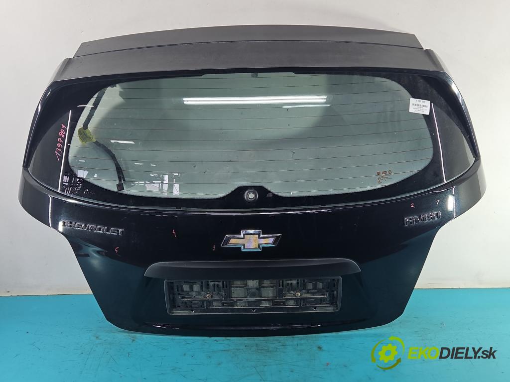 Chevrolet Aveo T300 2011-2014 1.2 16V 69KM manual 51 kW 1229 cm3 5- zadní kufrové dveře  (Zadní kapoty)