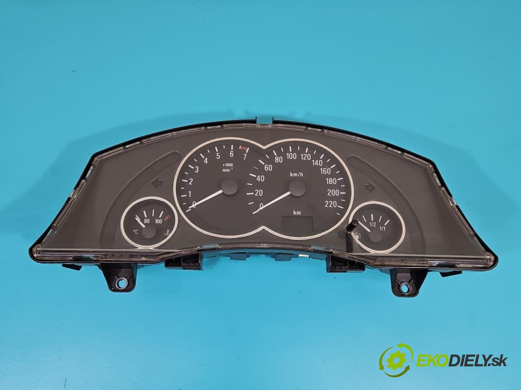 Opel Meriva A 2002-2010 1.6 16V 101 HP manual 74 kW 1598 cm3 5- riadiaca jednotka motora 12214830