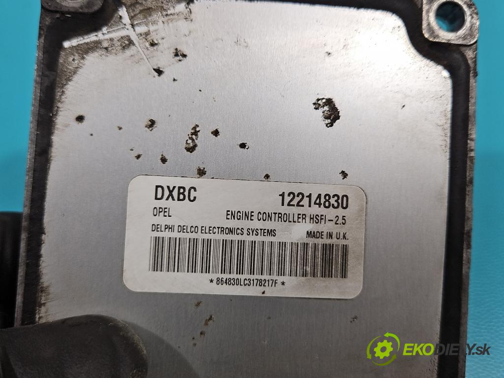Opel Meriva A 2002-2010 1.6 16V 101 HP manual 74 kW 1598 cm3 5- riadiaca jednotka motora 12214830