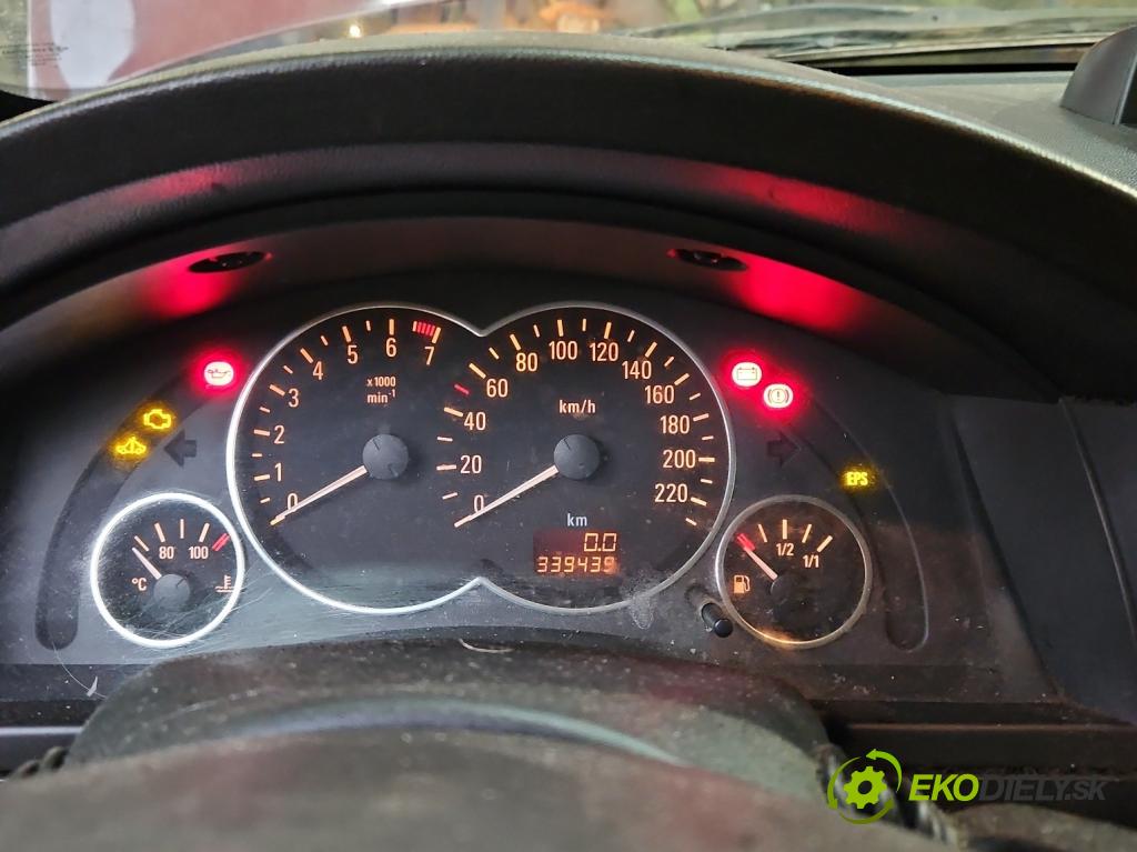 Opel Meriva A 2002-2010 1.6 16V 101 HP manual 74 kW 1598 cm3 5- riadiaca jednotka motora 12214830