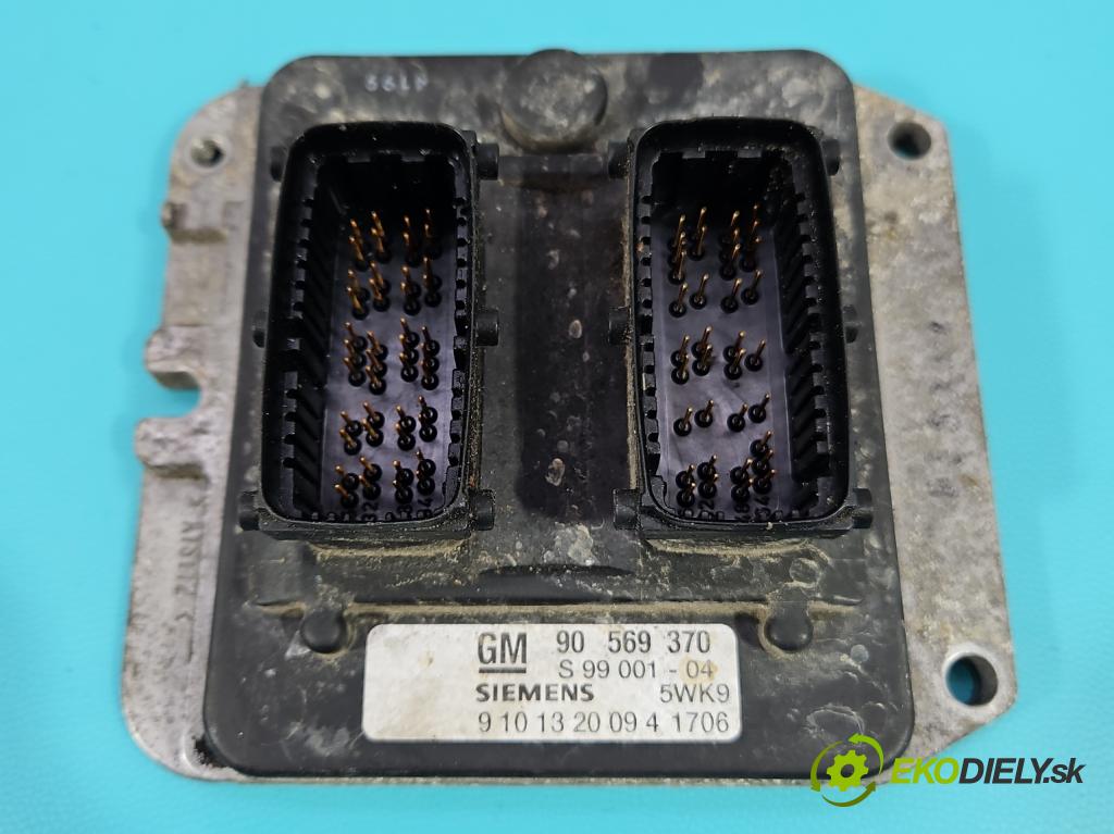 Opel Vectra B 1995-2002 1.8 16V 116 HP manual 85 kW 1796 cm3 5- riadiaca jednotka motora 90569370