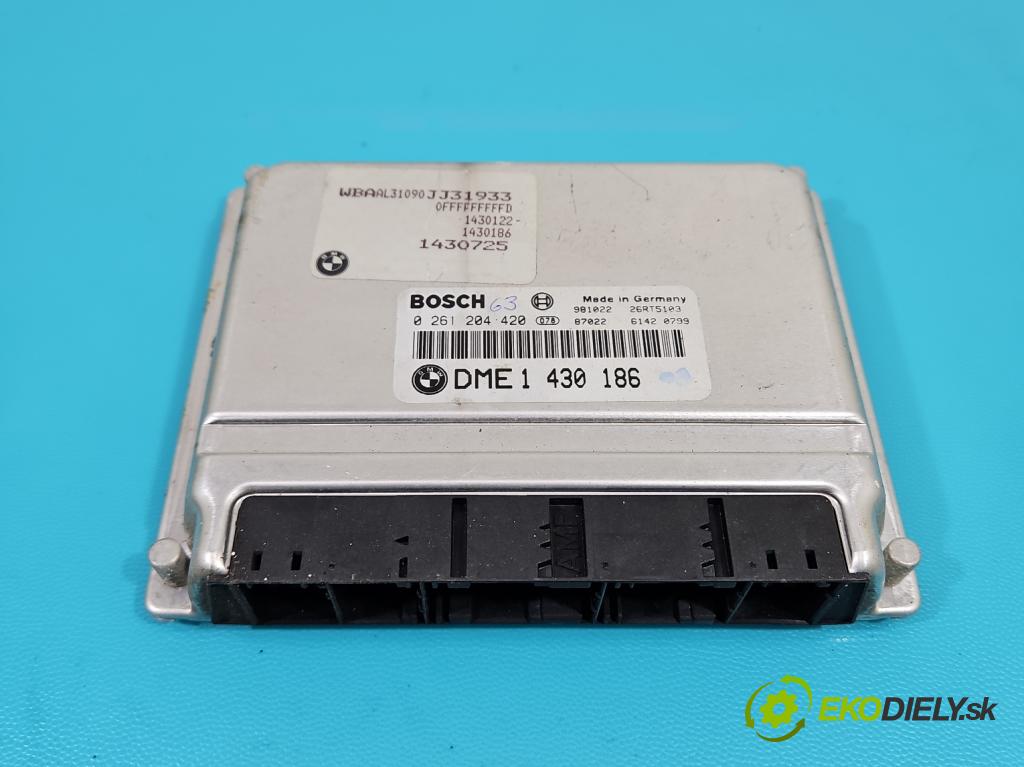 Bmw 3 E46 1998-2007 1.9 118 HP manual 87 kW 1895 cm3 4- riadiaca jednotka motora 0261204420