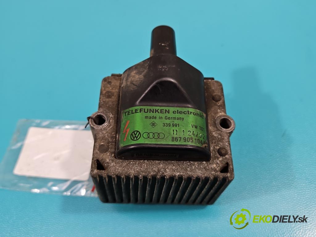 Vw Golf III 1991-1998 1.8 90 HP manual 66 kW 1791 cm3 5- cievka zapaľovacia 867905104A (Zapaľovacie cievky, moduly)