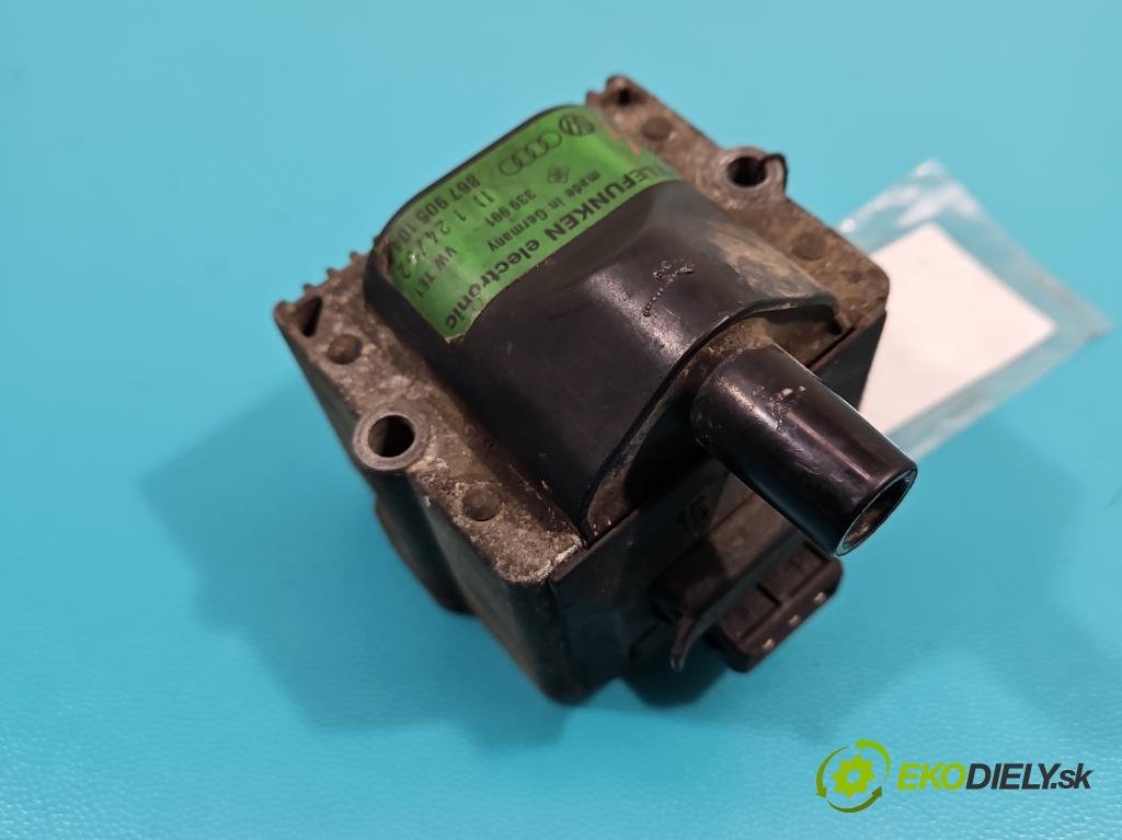 Vw Golf III 1991-1998 1.8 90 HP manual 66 kW 1791 cm3 5- cievka zapaľovacia 867905104A (Zapaľovacie cievky, moduly)